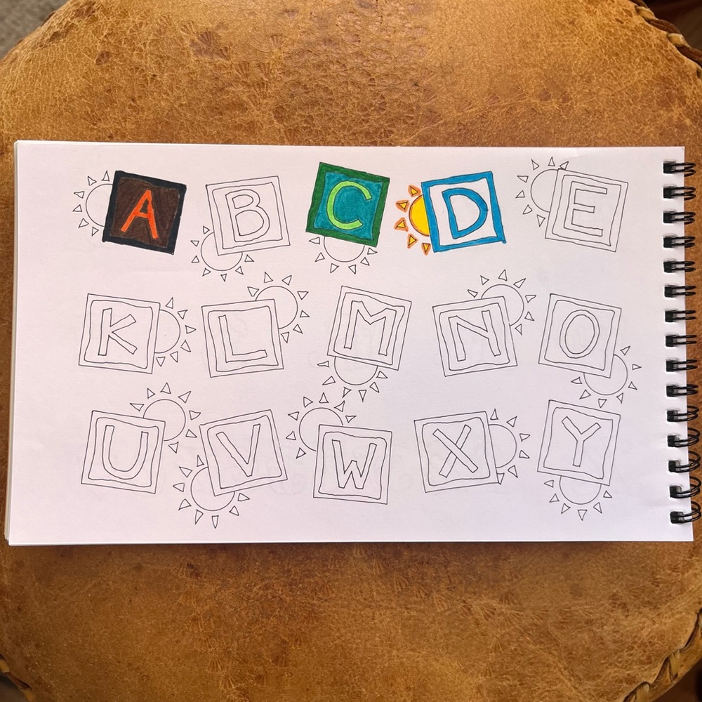 Vintage American Girl Letter Art Tutorial Book - Picture 5 of 6